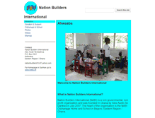 Tablet Screenshot of nationbuildersinternational.org